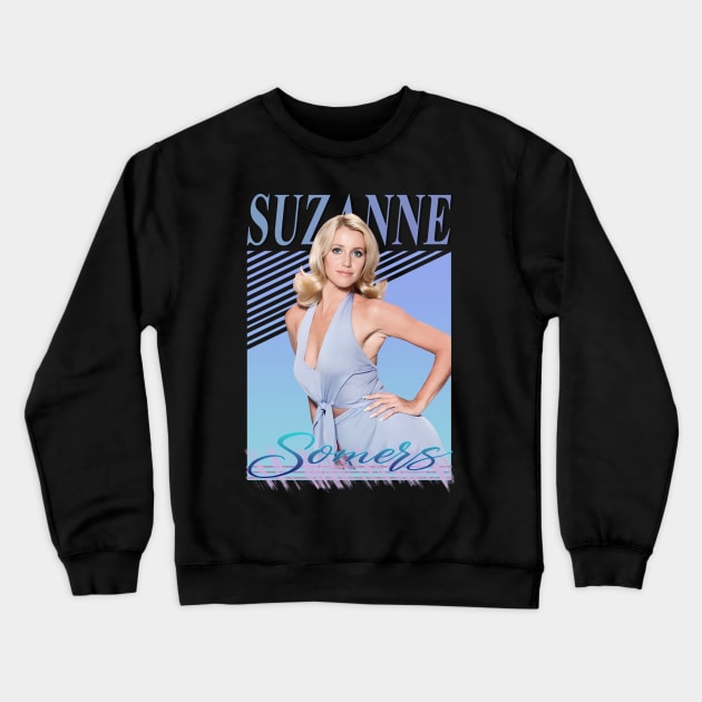 Suzanne Somers || Young & Curvy Crewneck Sweatshirt by Alaknanda prettywoman